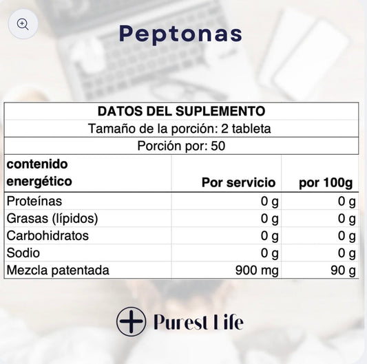 Purest Life Peptones Perfect Booty 100 Tabs