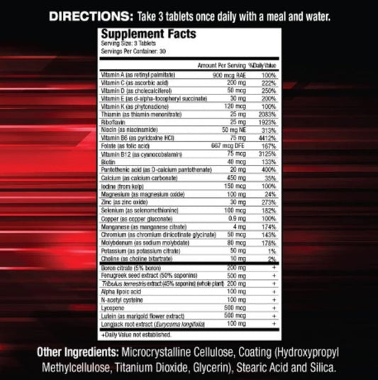MMD Vitamina T Men 90Tabs