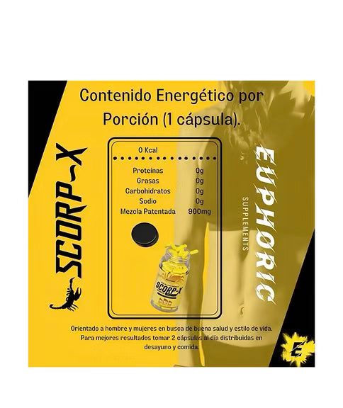 Euphoric Scorp X Quemador 100 Caps