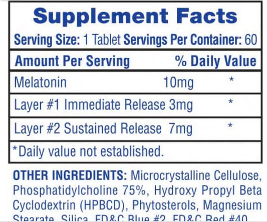 HTP Melatonina 60 Tabs