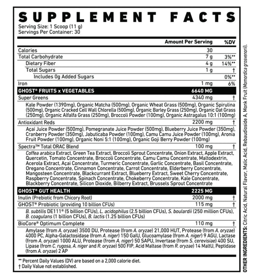 Ghost Greens 30 Serv