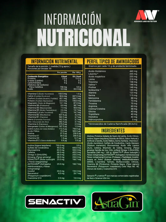 Advance Nutrition Vital Pack 450 Grs