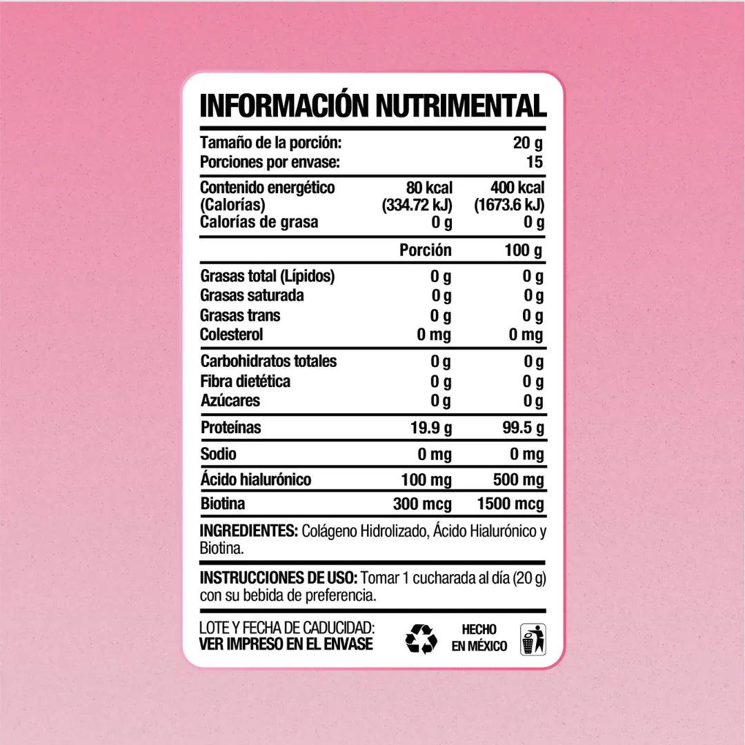 S Natural Colageno Hidrolizado 300 Grs