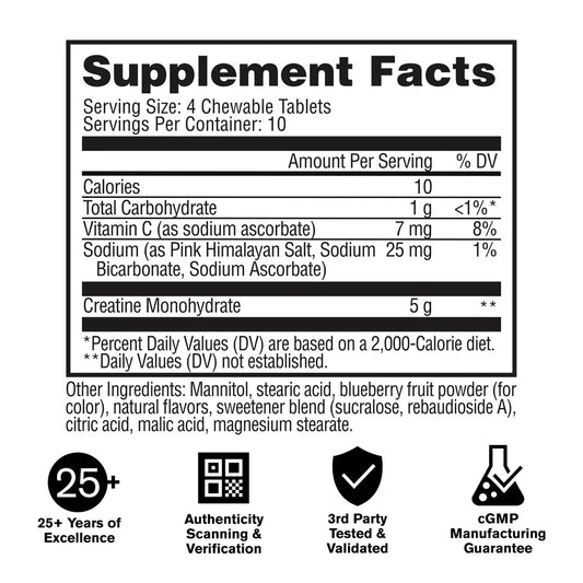 Gat Sport Creatina Chews 30 Serv