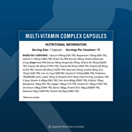 Applied Nutrition Vitality Multivitamin Complex 90 Caps