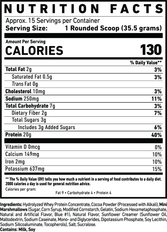 Ghost Whey High Protein 1.2 Lbs Hot Cocoa Mix