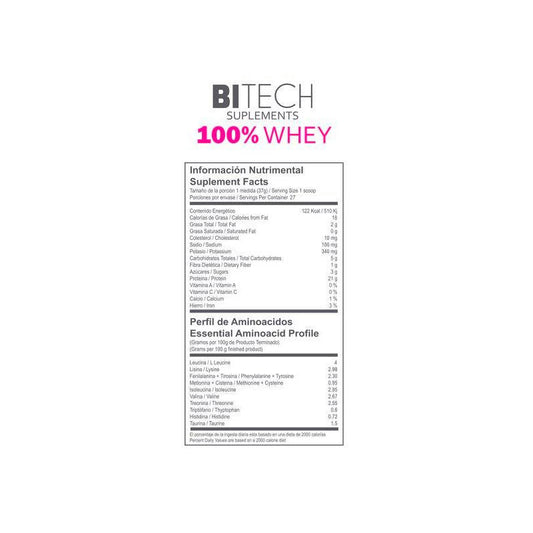 Bitech Ladies 100% Whey 1 Kg