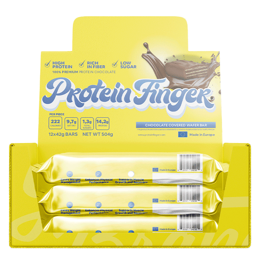 Protein Fingers 12 Pack Wafer Bar