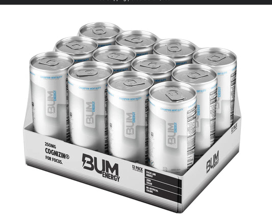 Raw Bum Energy Drink 12oz 12Pack