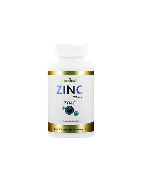 Natural ZYN-C 500 Mg 100 Caps