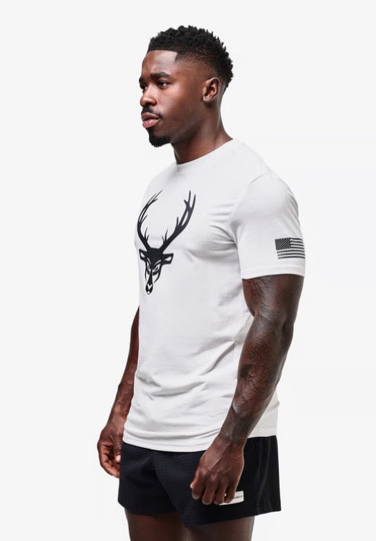 Playera Bucked Up Logo Negro