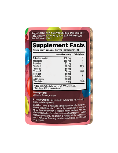Hysterical Liver Guard 120 Caps