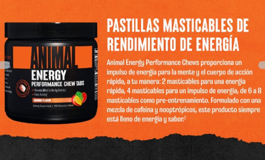 Universal Animal Energy Chews 30Serv