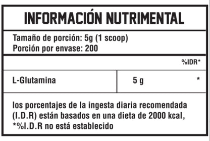 BlackBear Glutamina 200 Serv