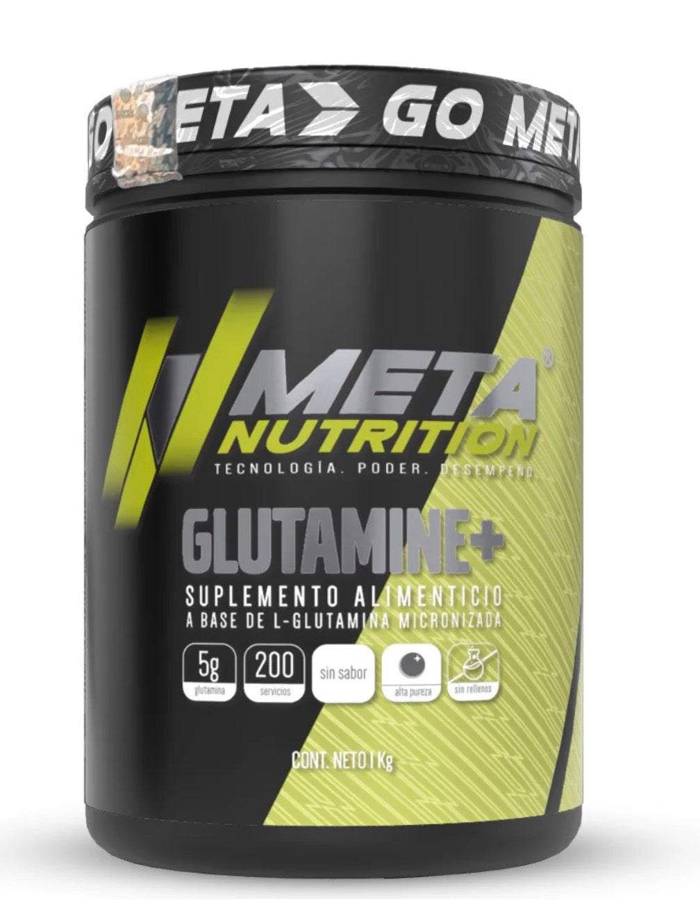 Meta Nutrition Glutamina 200 Serv