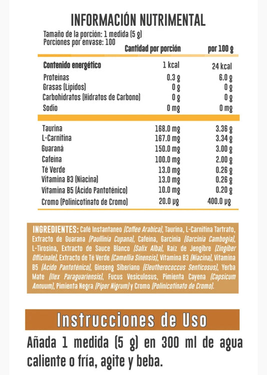 ADV Coffee Fit L-Carnitina 300 Gr
