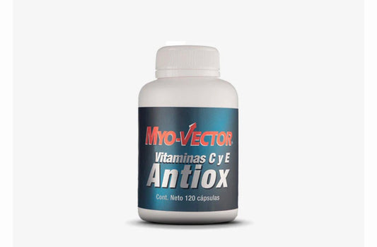 Myo-Vector Antiox Vitamina C y E 120 Caps