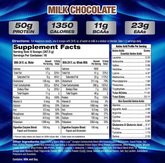 MHP Up Your Mass XXXL 1350 6LBS