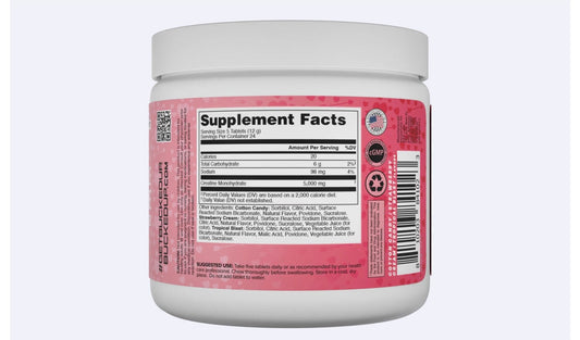 Bucked Up Creatina Candy 120 Chewable Tablets