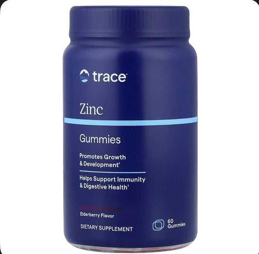 Trace Minerals Zinc Gummies 60 Gomitas