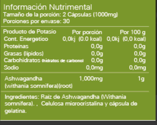 Alpha Ashwagandha Extract 60 Caps