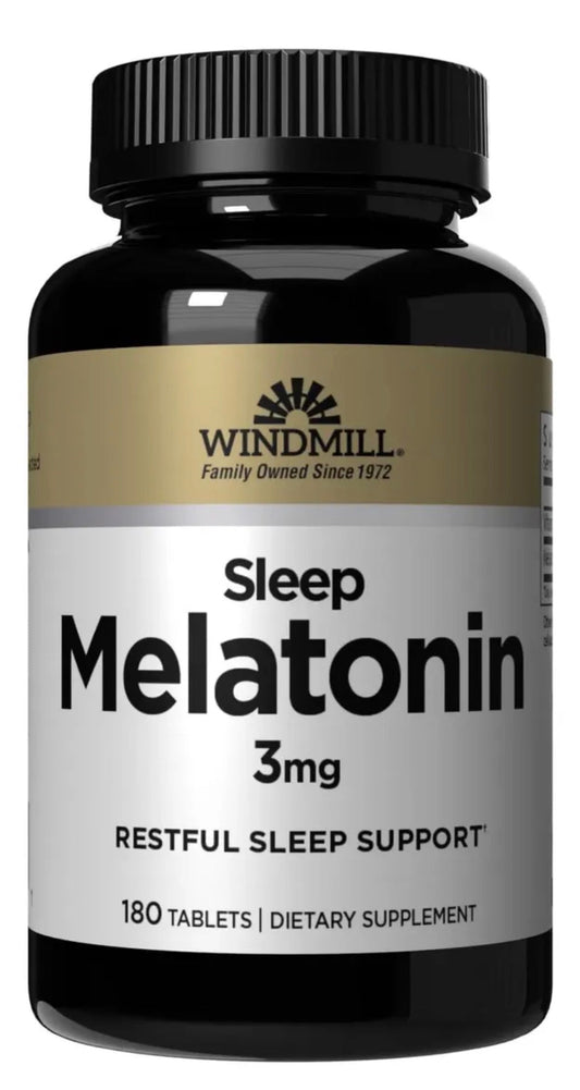 Windmill Sleep Melatonina 3 Mg 180 Tabs