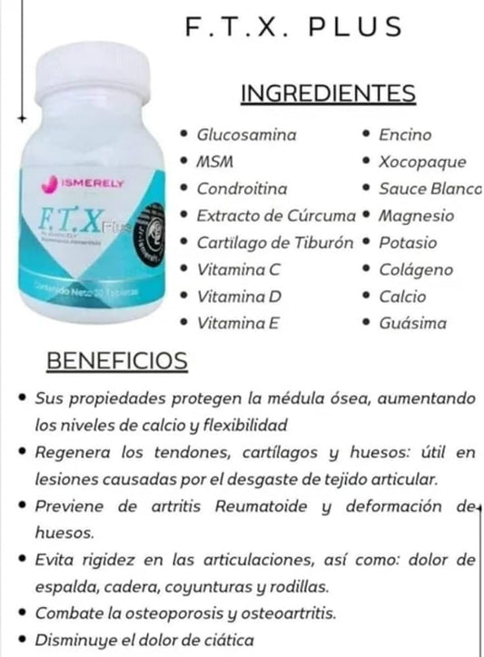 Ismerely FTX Plus 30 Tabs