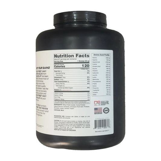 Bucked Up Isolate Protein 4.96 Lbs