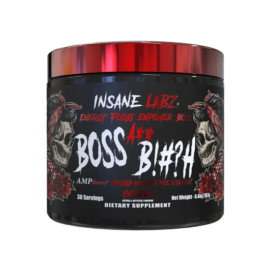 Insane Labz Boss A** B!#?H 30 Serv Pre Entreno