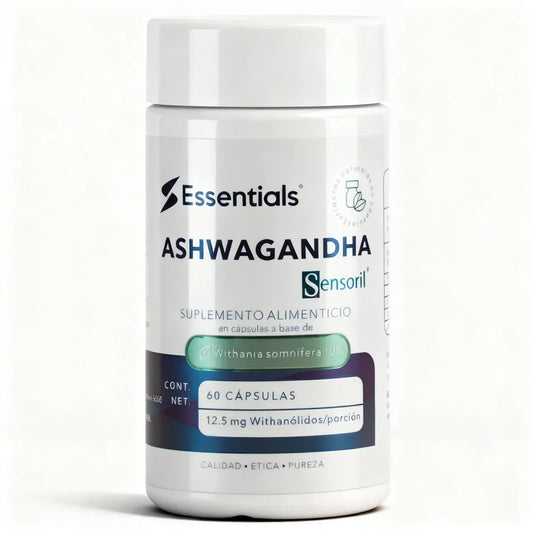 Essentials Ashwaganda 500 Mg 60 Caps