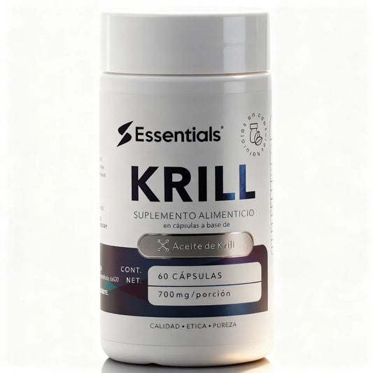 Essentials Krill Omega 3 500 Mg 60 Caps
