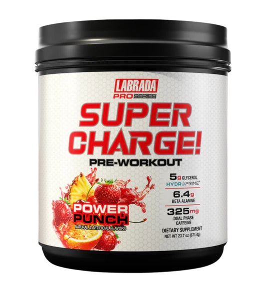 Labrada Supercharge 20 Serv Pre Entreno