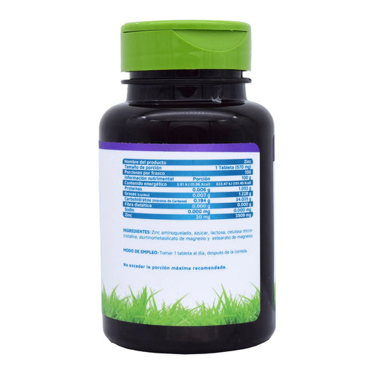 Vidanat Zinc 100 Tabs