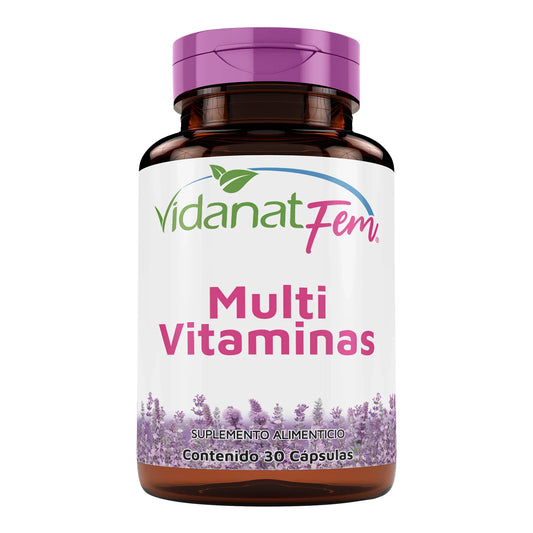 Vidanat Fem Multivitaminas 30 Caps