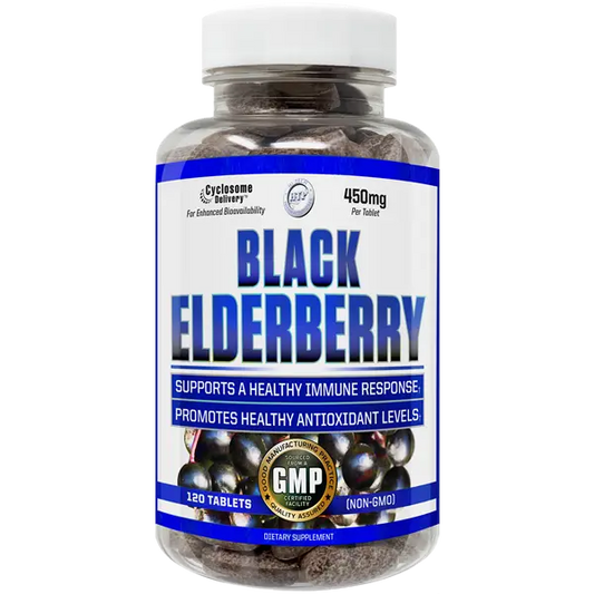 Htp Black Elderberry 450 Mg 120 Caps