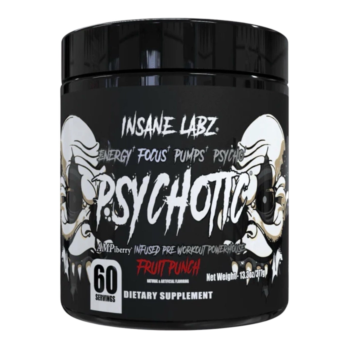 Insane Labz Psychotic Black 60 Serv
