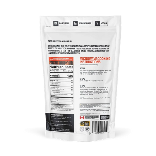Raw Cream Of Rice 25 Serv
