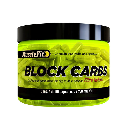 Musclefit Block Carbs Bloqueador Carbohidratos 90 Caps