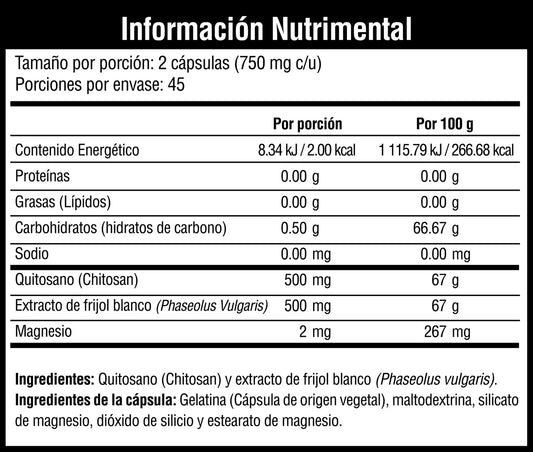 Musclefit Block Carbs Bloqueador Carbohidratos 90 Caps