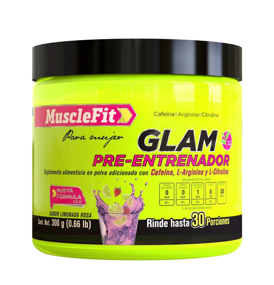 Musclefit Glam Pre Entreno 300 Grs