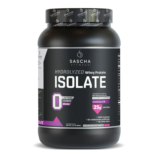 Sascha Fitness Hydrolyzed Whey Protein Isolate 2.11 Lbs