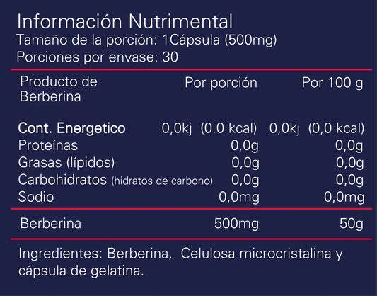 Alpha Nutrition Pure Berberine 30 Caps