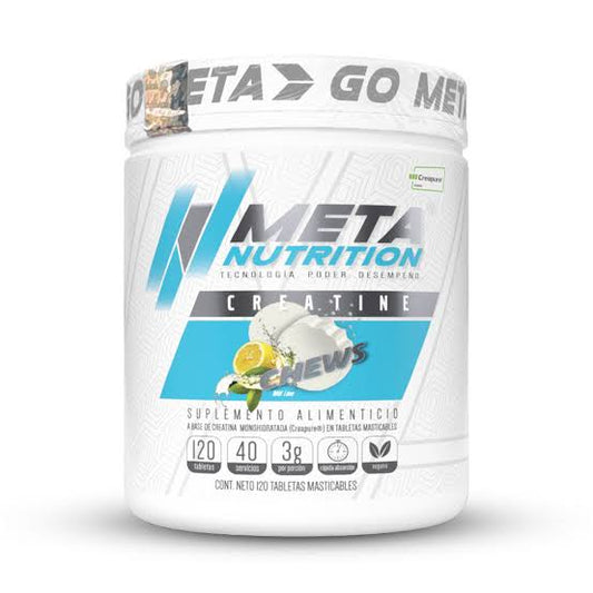 Meta Creatina Creapure 120 Tabs Masticables