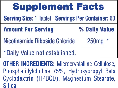 HTP Liposomal NAD+ 60 Tabs