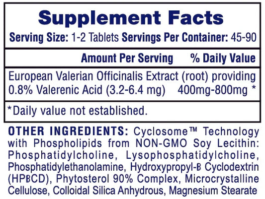 HTP Valerian RX 90 Tabs