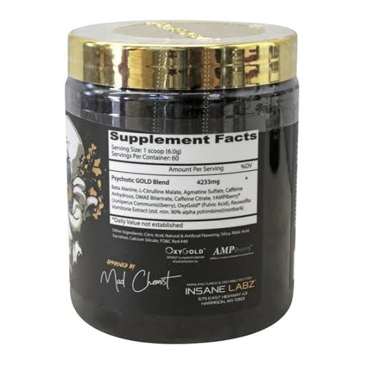 Insane Labz Psychotic Gold 60 Serv