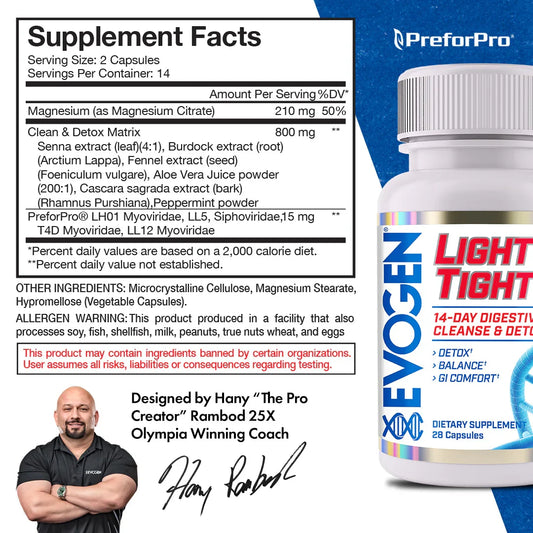Evogen Light & Tight 28 Caps