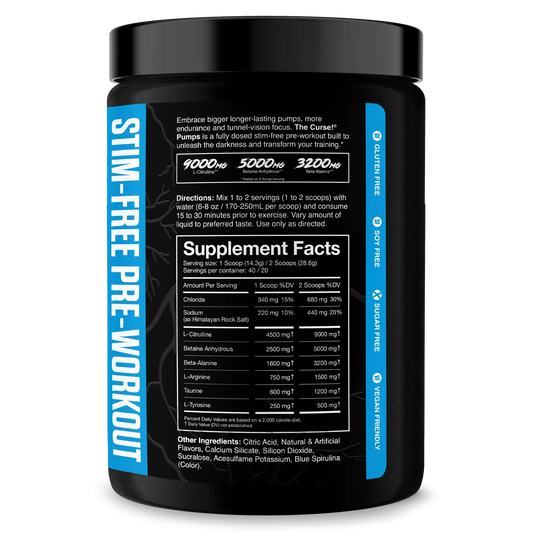 Cobra The Curse Stim Free Pump 40 Serv