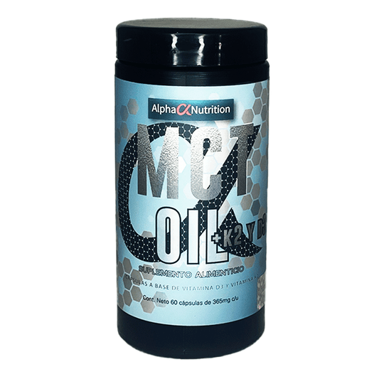 Alpha Nutrition Mct Oil+K2 y D3 60 Caps