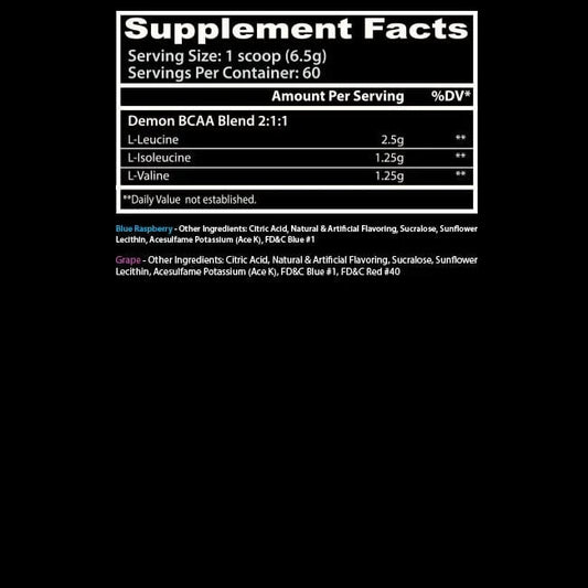 Insane Labz Demon Bcaa 60 Serv